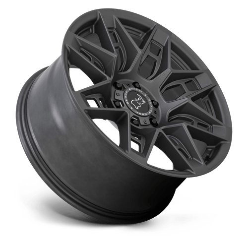 Black Rhino CAPROCK Matte Gunmetal 18x9.5 +12 5x150mm 110.1mm - Wheelwiz