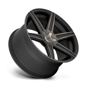 Niche M236 CARINA Matte Machined Double Dark Tint 20x9 +38 5x112mm 66.6mm - WheelWiz