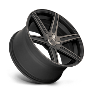 Niche M236 CARINA Matte Mach Double Dark Tint 20x9 +27 5x112mm 66.6mm - Wheelwiz