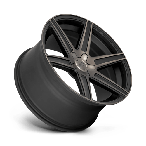 Niche M236 CARINA Matte Machined Double Dark Tint 22x9.5 +30 6x139.7mm 78.1mm - WheelWiz