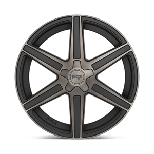 Niche M236 CARINA Matte Mach Double Dark Tint 20x10.5 +35 5x120mm 72.6mm - Wheelwiz