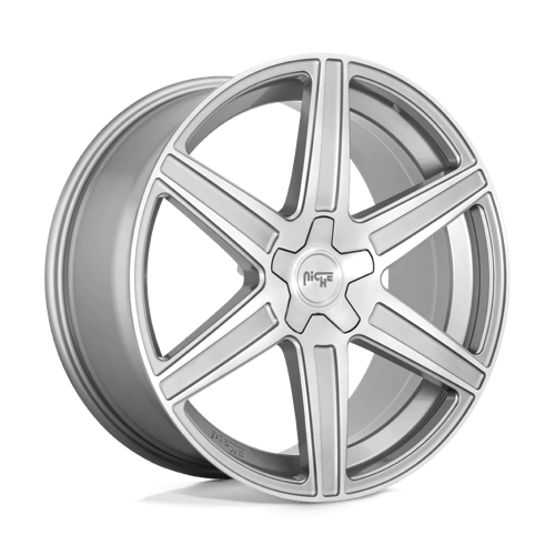 Niche M241 CARINA Anthracite And Brushed Tinted Clear 20x9 +38 5x112mm 66.6mm - WheelWiz