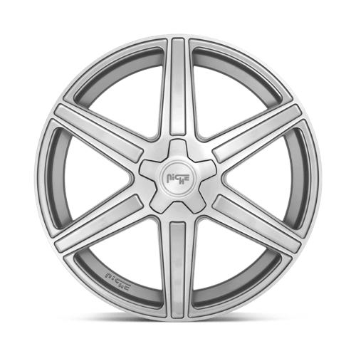 Niche M241 CARINA Anthracite And Brushed Tinted Clear 20x9 +38 5x112mm 66.6mm - WheelWiz