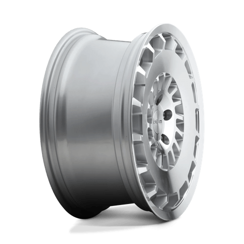 Rotiform R135 CCV Gloss Silver Machined 19x8.5 +45 5x112mm 66.6mm - Wheelwiz