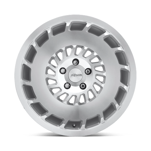 Rotiform R135 CCV Gloss Silver Machined 19x8.5 +45 5x112mm 66.6mm - Wheelwiz