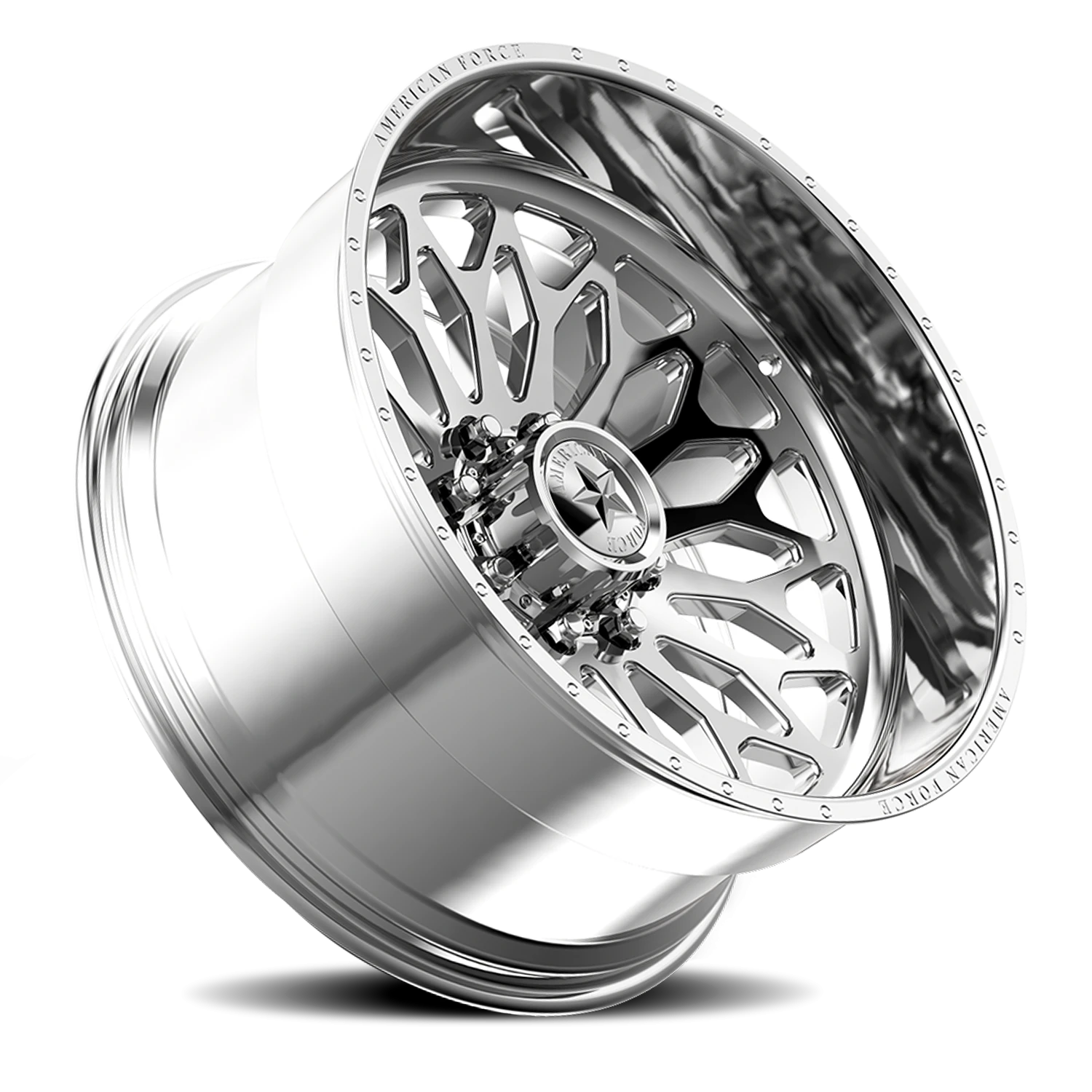 American Force CKH39 Crook CC Polished 26x14 -73 8x165.1mm 122mm - Wheelwiz