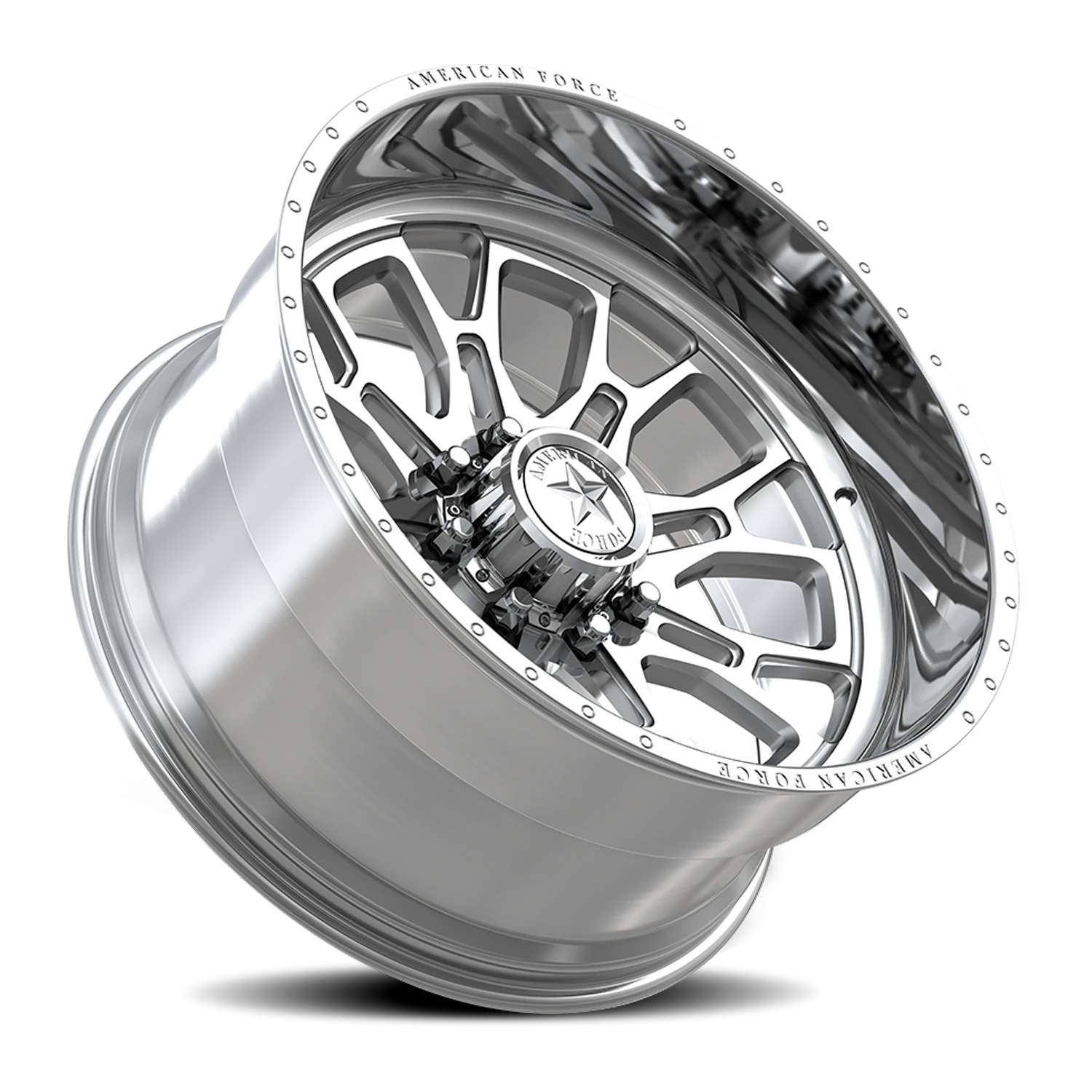 American Force CKH44 Ballistic CC Polished 22x14 -90 5x114.3mm 70.5mm - Wheelwiz