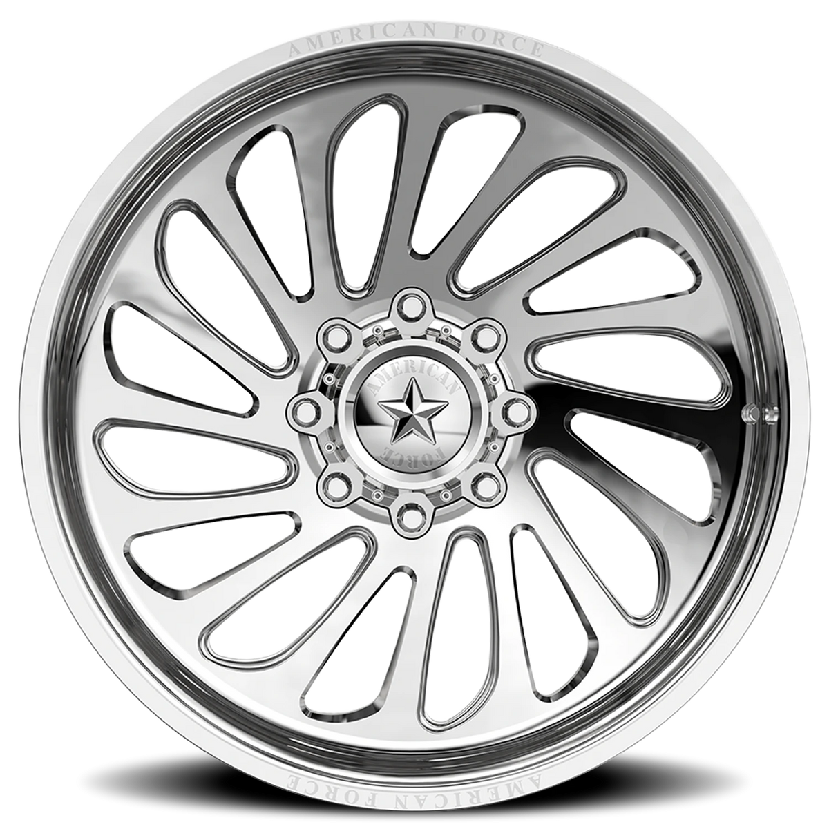American Force CKH45 Supreme CC Polished 24x14 -90 5x120.65mm 70.3mm - Wheelwiz