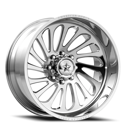 American Force CKH45 Supreme CC Polished 24x14 -90 8x180mm 124mm - Wheelwiz