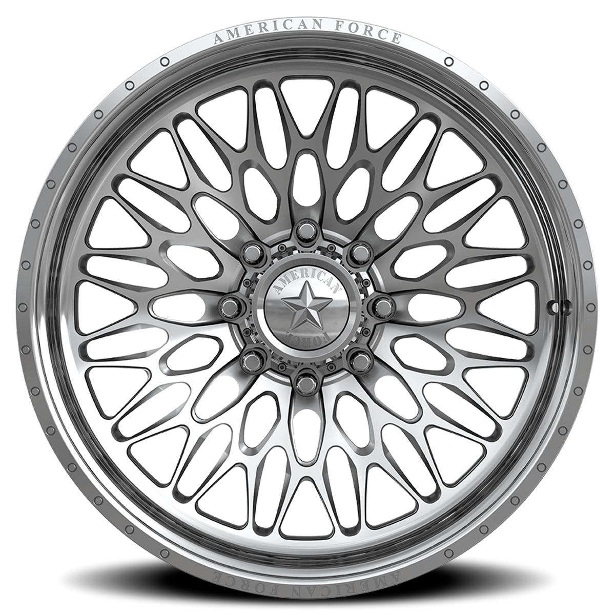American Force CKH46 Flare CC Polished 30x16 -112 5x150mm 110mm - Wheelwiz