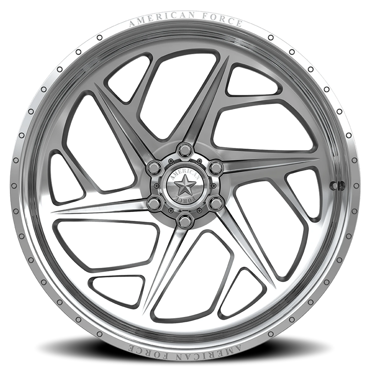 American Force CKH47 Frenzy CC Polished 22x14 -90 5x135mm 87mm - Wheelwiz