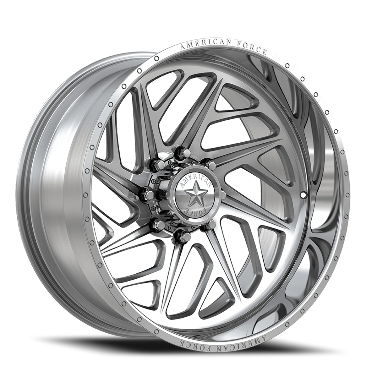 American Force CKH47 Frenzy CC Polished 20x12 -55 8x165.1mm 125mm - Wheelwiz