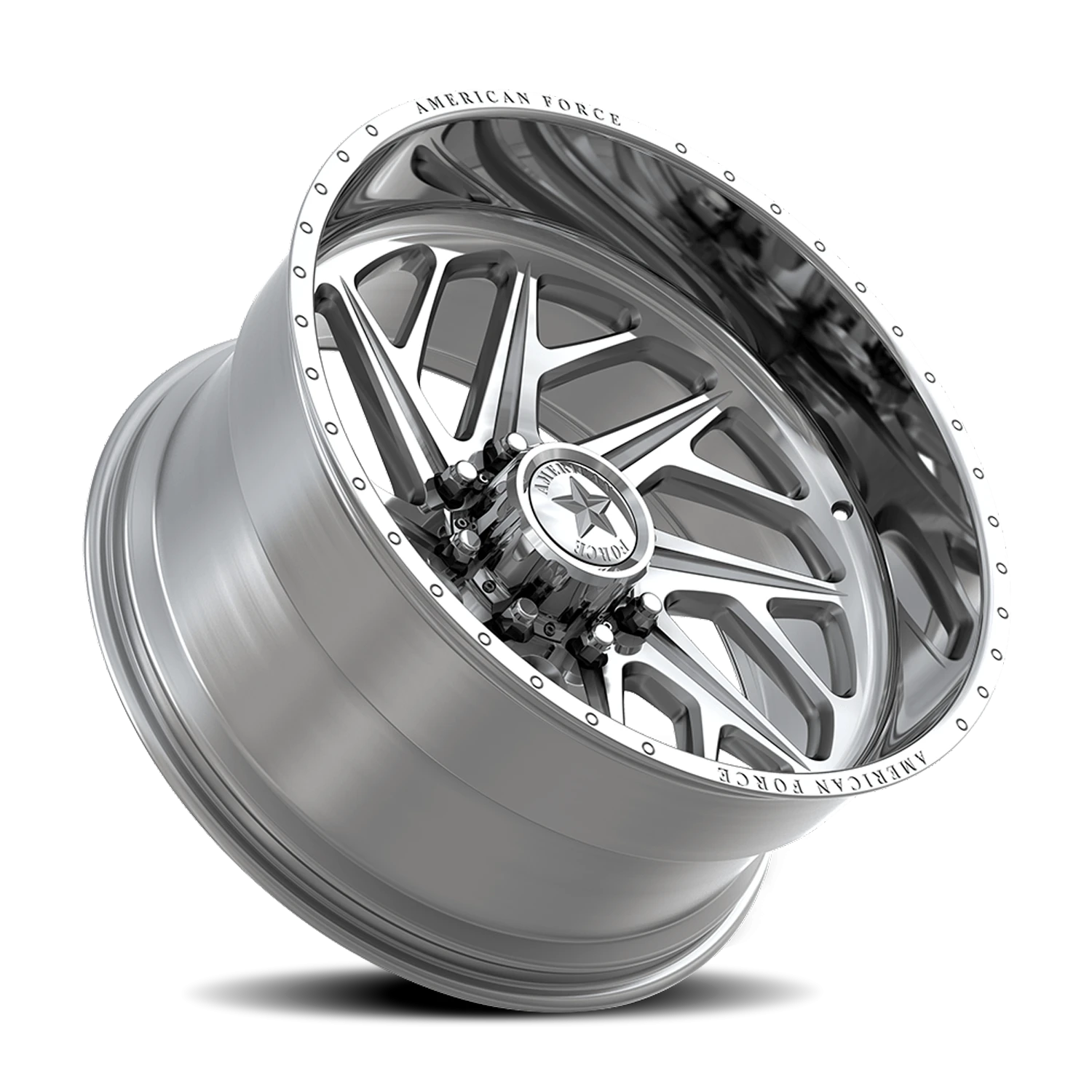 American Force CKH47 Frenzy CC Polished 24x12 -55 8x165.1mm 117mm - Wheelwiz
