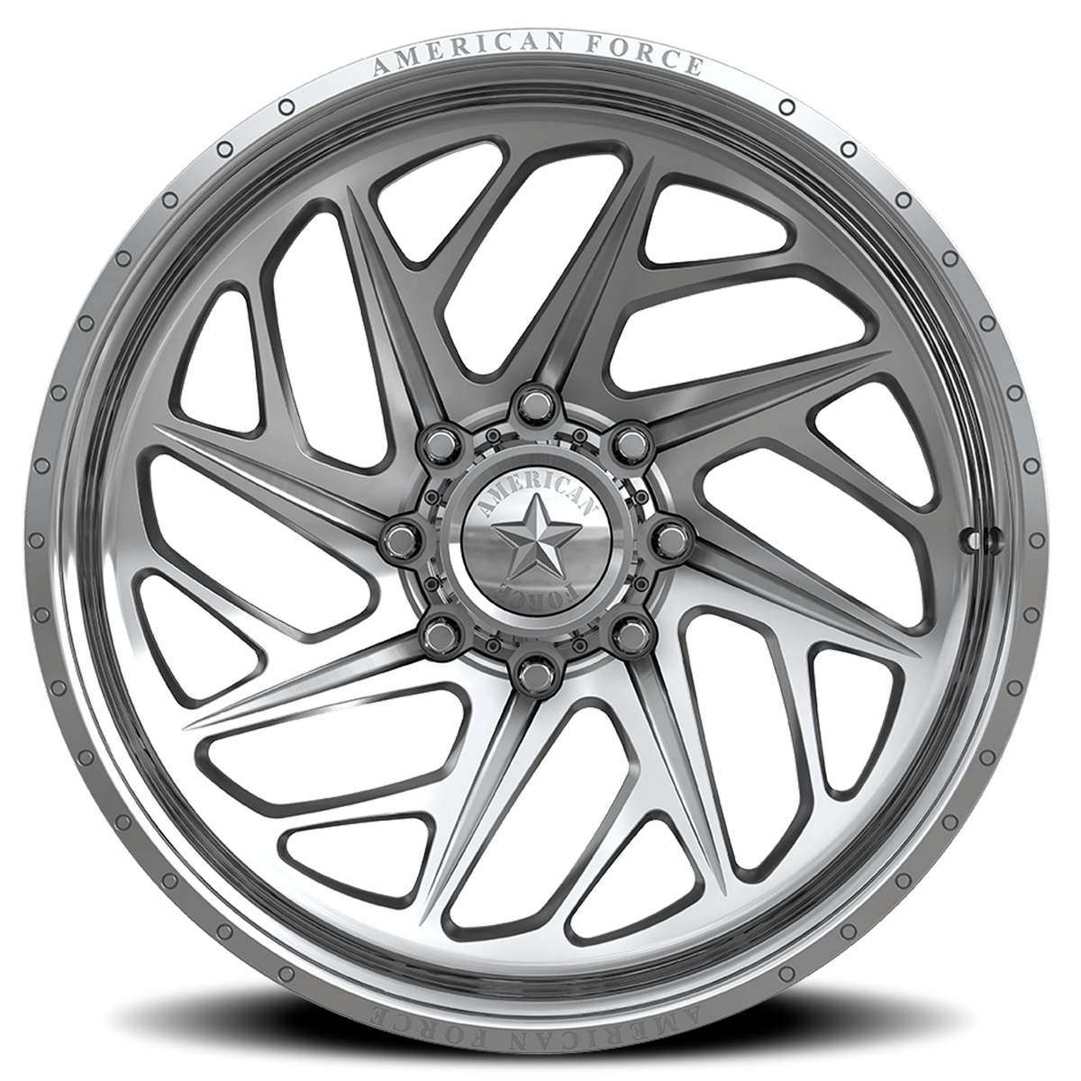 American Force CKH47 Frenzy CC Polished 20x12 -55 8x165.1mm 125mm - Wheelwiz