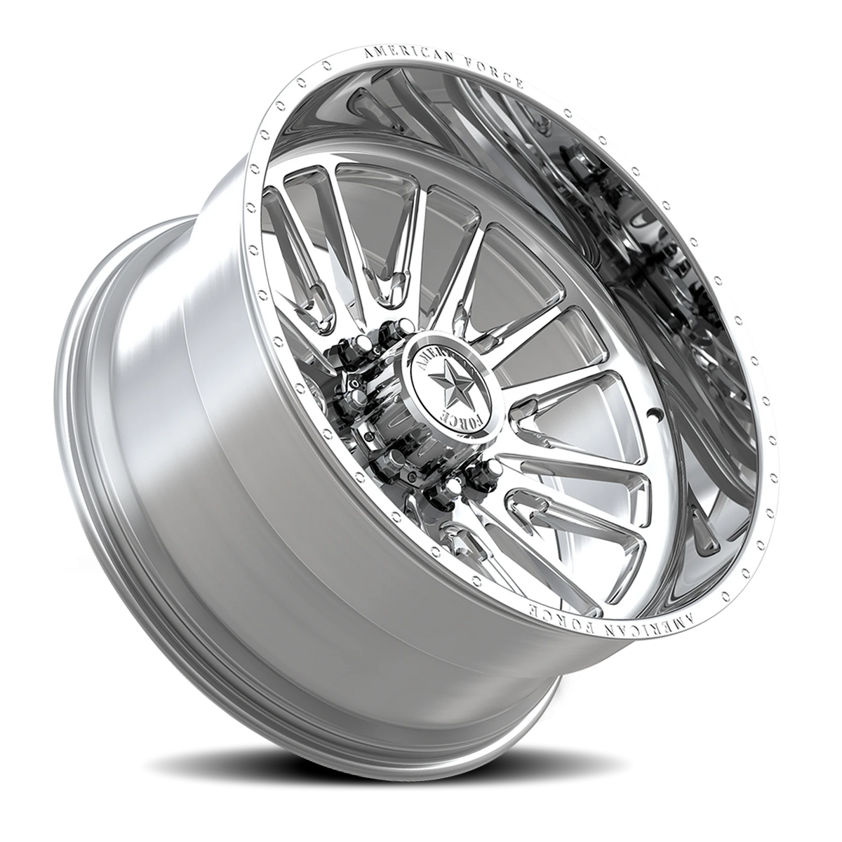 American Force CKH48 Notch CC Polished 24x14 -90 5x139.7mm 77.8mm - Wheelwiz