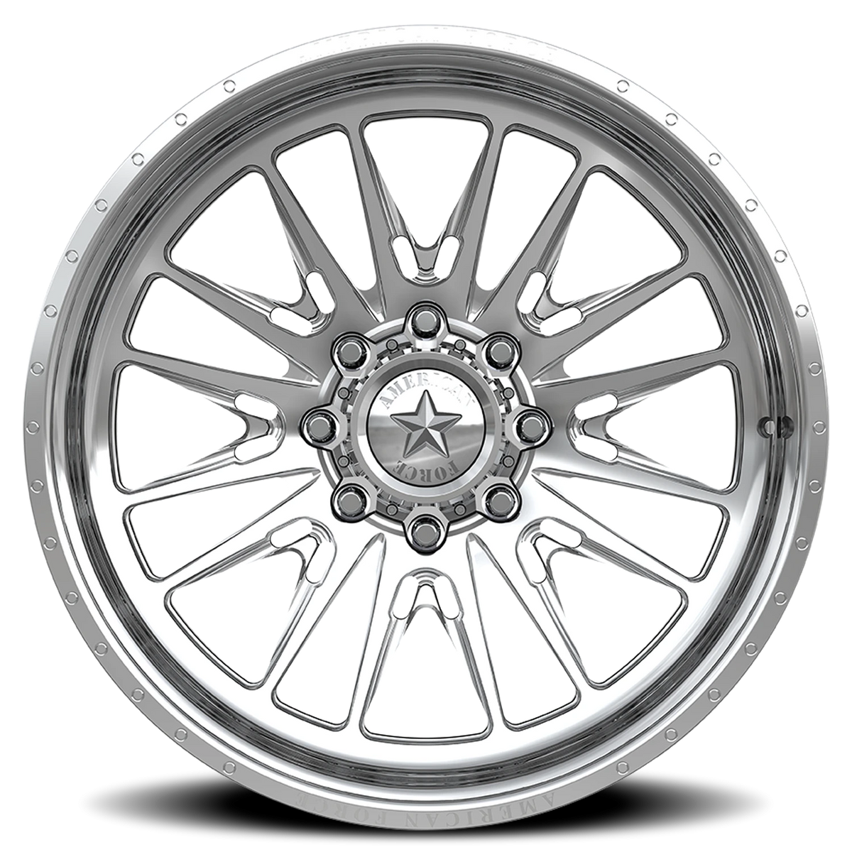 American Force CKH48 Notch CC Polished 24x14 -90 5x139.7mm 77.8mm - Wheelwiz