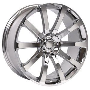 OE Wheels Replica CL02 Chrome 20x9.0 +25.55 5x115mm 71.5mm