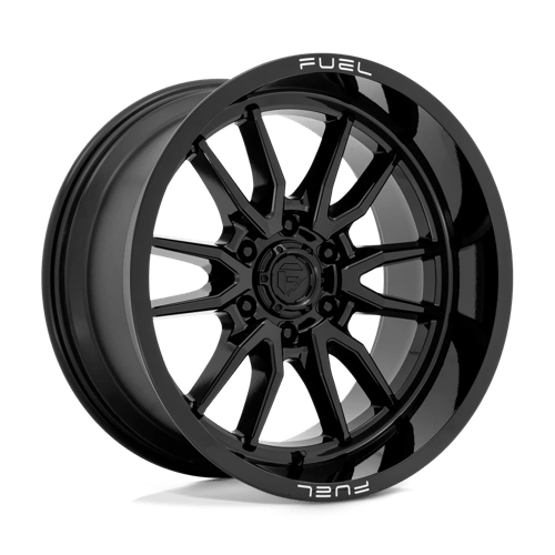 Fuel Offroad D760 CLASH Gloss Black 20x9 +1 6x139.7mm 106.1mm - Wheelwiz