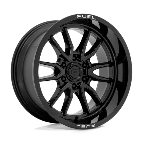 Fuel Offroad D760 CLASH Gloss Black 20x10 -18 6x139.7mm 106.1mm - Wheelwiz