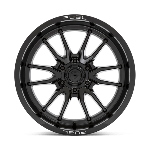 Fuel Offroad D760 CLASH Gloss Black 17x9 +1 6x135mm 87.1mm - Wheelwiz