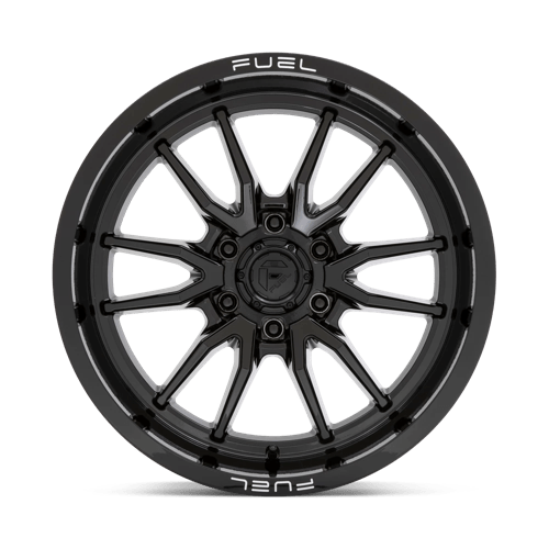 Fuel Offroad D760 CLASH Gloss Black 20x9 +1 6x139.7mm 106.1mm - Wheelwiz