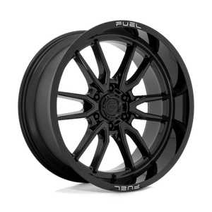 Fuel Offroad D760 CLASH Gloss Black 22x10 -18 6x135mm 87.1mm - Wheelwiz