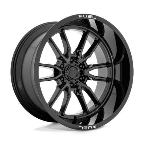 Fuel Offroad D760 CLASH Gloss Black 22x12 -44 6x139.7mm 106.1mm - Wheelwiz