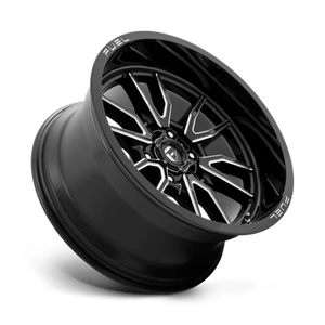 Fuel Offroad D761 CLASH Gloss Black Milled 18x9 +1 6x135mm 87.1mm - Wheelwiz