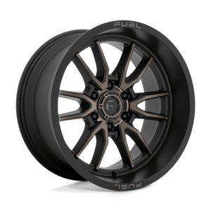 Fuel Offroad D762 CLASH Matte Black Double Dark Tint 18x9 +1 6x139.7mm 106.1mm - Wheelwiz