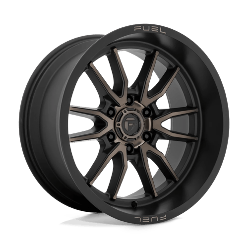 Fuel Offroad D762 CLASH Matte Black Double Dark Tint 18x9 -12 6x139.7mm 106.1mm - Wheelwiz
