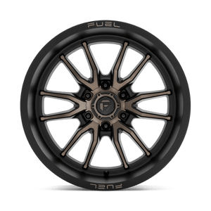Fuel Offroad D762 CLASH Matte Black Double Dark Tint 17x9 +1 6x114.3mm 66.1mm - Wheelwiz