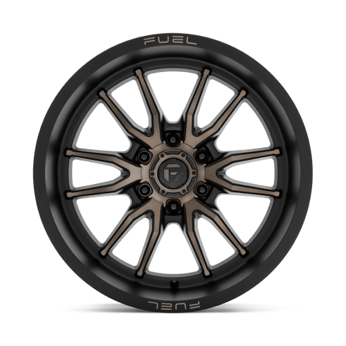 Fuel Offroad D762 CLASH Matte Black Double Dark Tint 17x9 +1 6x139.7mm 106.1mm - Wheelwiz