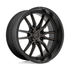 Fuel Offroad D762 CLASH Matte Black Double Dark Tint 22x10 -18 6x139.7mm 106.1mm - Wheelwiz