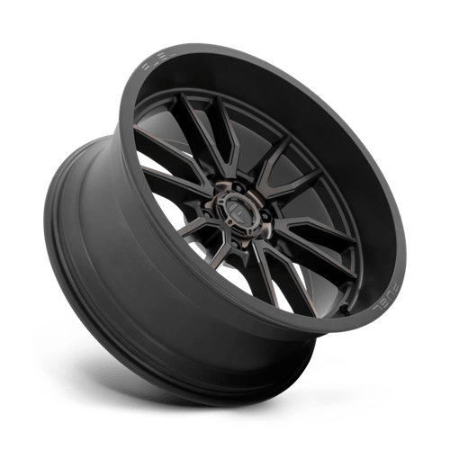 Fuel Offroad D762 CLASH Matte Black Double Dark Tint 22x10 -18 6x139.7mm 106.1mm - Wheelwiz