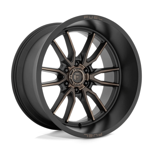 Fuel Offroad D762 CLASH Matte Black Double Dark Tint 22x12 -44 6x139.7mm 106.1mm - Wheelwiz