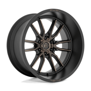 Fuel Offroad D762 CLASH Matte Black Double Dark Tint 22x12 -44 6x139.7mm 106.1mm - Wheelwiz