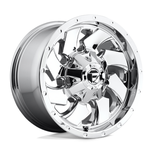 Fuel Offroad D573 CLEAVER Chrome Plated 17x9 +20 6x135|6x139.7mm 106.1mm - WheelWiz