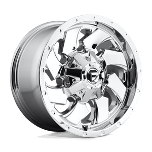 Fuel Offroad D573 CLEAVER Chrome Plated 17x9 +20 6x135|6x139.7mm 106.1mm - WheelWiz