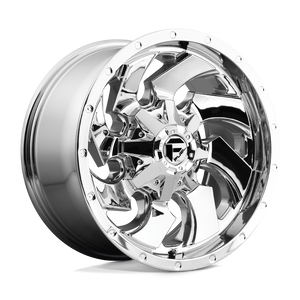 Fuel Offroad D573 CLEAVER Chrome Plated 22x12 -44 8x165.1mm 125.1mm - WheelWiz