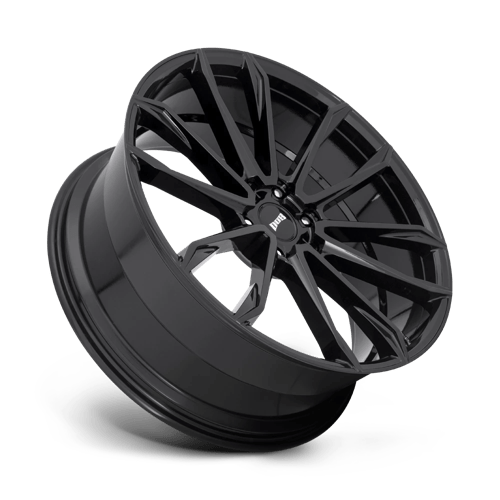 DUB S253 CLOUT Gloss Black 24x10 +30 6x135mm 87.1mm - Wheelwiz