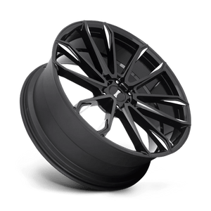 DUB S252 CLOUT Gloss Black Milled 24x10 +30 6x135mm 87.1mm - Wheelwiz