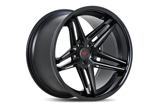 Ferrada Wheels CM1 Matte Black / Gloss Black Lip 19x10.5 +25 5x114.3mm 73.1mm