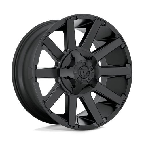 Fuel Offroad D437 CONTRA Satin Black 20x9 +20 8x170mm 125.1mm - Wheelwiz