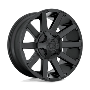 Fuel Offroad D437 CONTRA Satin Black 20x9 +1 5x139.7|5x150mm 110.1mm - Wheelwiz