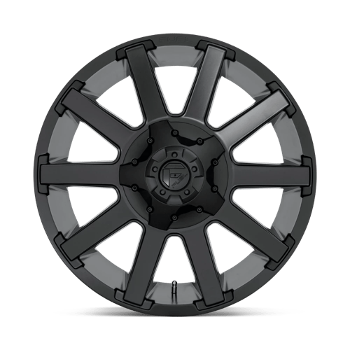 Fuel Offroad D437 CONTRA Satin Black 18x9 +1 6x135|6x139.7mm 106.1mm - Wheelwiz