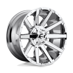Fuel Offroad D614 CONTRA Chrome Plated 20x10 -19 6x135|6x139.7mm 106.1mm - Wheelwiz