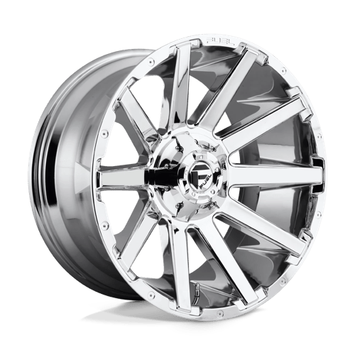 Fuel Offroad D614 CONTRA Chrome 20x9 +20 6x135|6x139.7mm 106.1mm - Wheelwiz