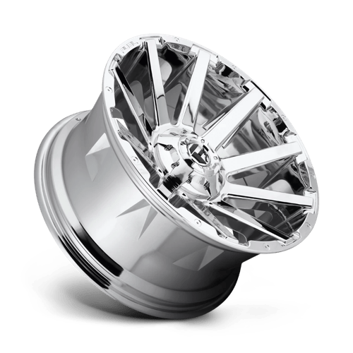 Fuel Offroad D614 CONTRA Chrome Plated 22x12 -44 6x135|6x139.7mm 106.1mm - WheelWiz
