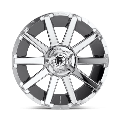 Fuel Offroad D614 CONTRA Chrome Plated 20x10 -18 6x135|6x139.7mm 106.1mm - WheelWiz