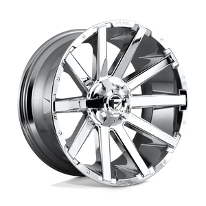 Fuel Offroad D614 CONTRA Chrome Plated 22x10 -18 6x135|6x139.7mm 106.1mm - WheelWiz